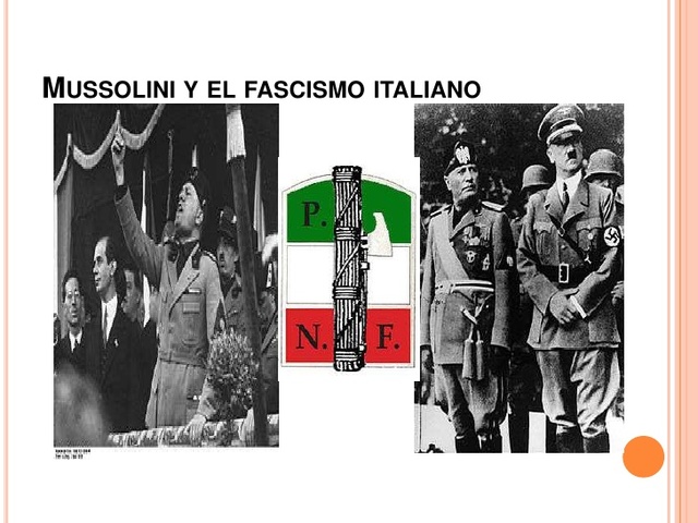 SURGIMIENTO DEL FASISMO