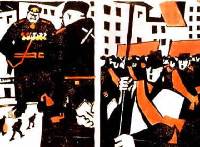 bolcheviques x mencheviques