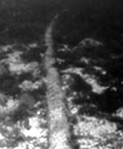 Primer cable telegráfico submarino