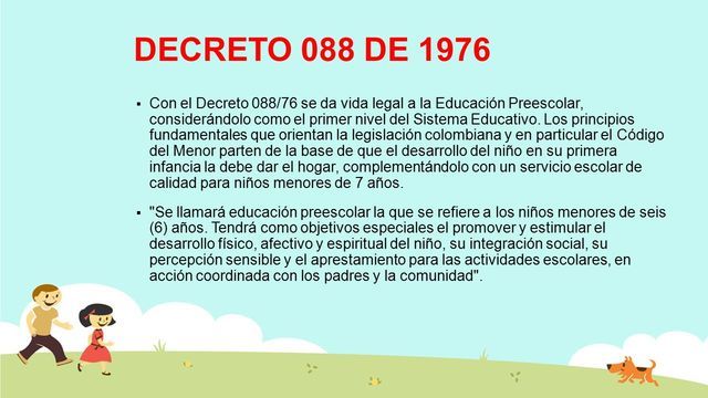 HISTORIA DE LA EDUCACIÓN PREESCOLAR