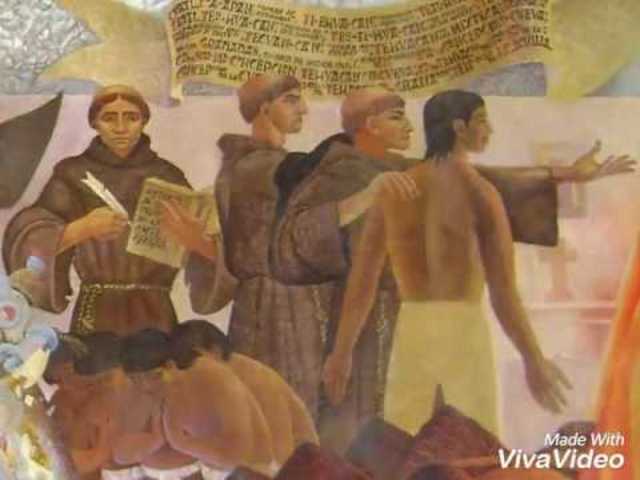 Llegada de los primeros franciscanos