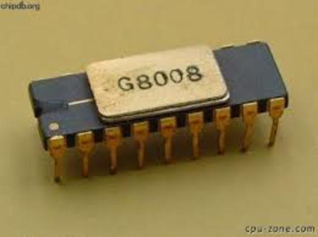 procesador Intel 8008.