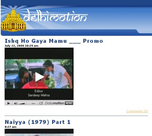 Lancement de Delhimotion.com