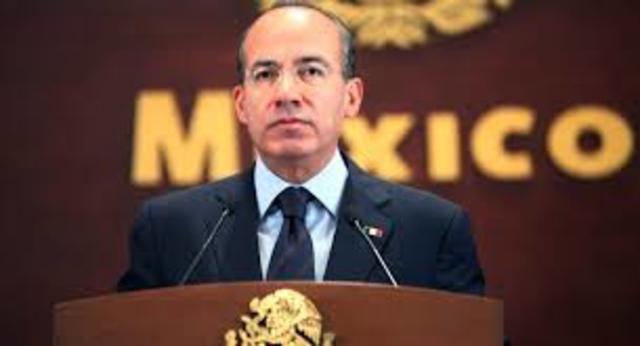 finalizamos con el sexenio de Félipe Calderón