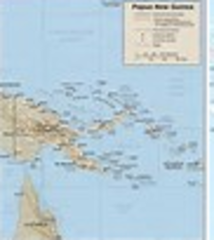 Germany annexes New Guinea