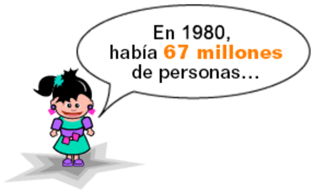 Comienza a haber más adultos entre 20 y 30 años, la cantidad de niños sigue rebasando a la de los adultos, el promedio de vida es de 85 años