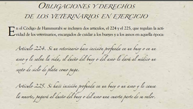 El Código de Hammurabi de Babilonia