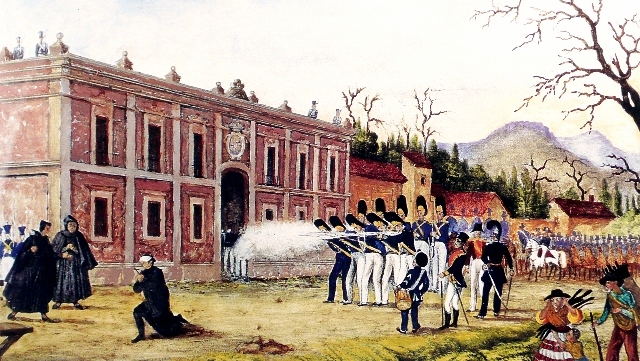 Fusilamiento de José María Morelos y Pavón