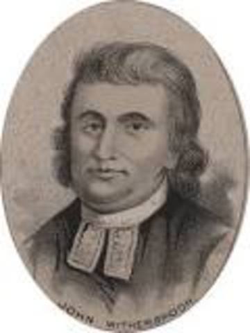 John Witherspoon(1723–1794)