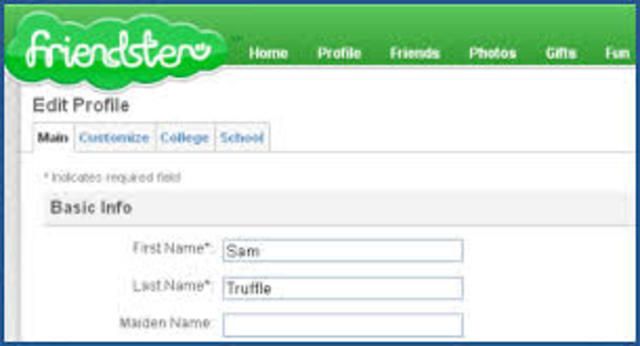 La segunda red social (friendster)