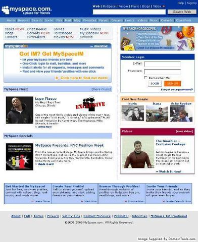 MySpace domina el mundo del Social Media