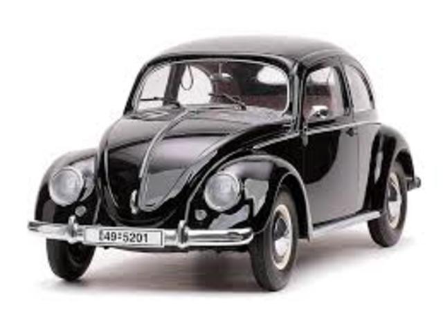 The Volkswagen beetle