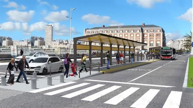 Inicio de obras del Metrobús en Mar del Plata