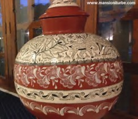 Egipto, India y China desarrollan la alfarería, vidriería y cerámica