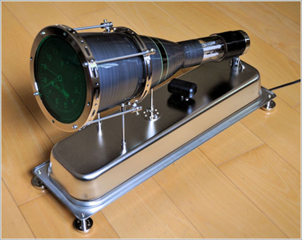 el primer tubo de rayos catódicos. La pantalla