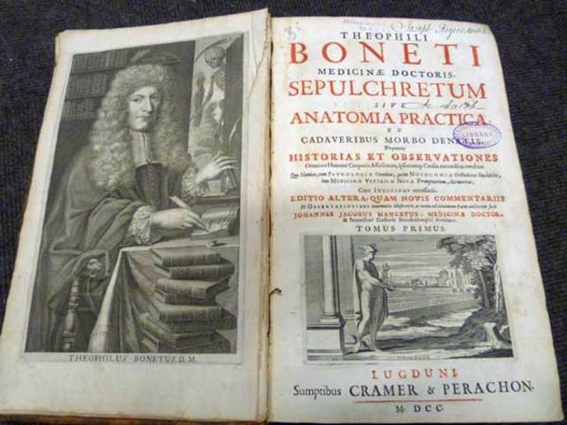 Sepulchretum sive Anatomica Practica