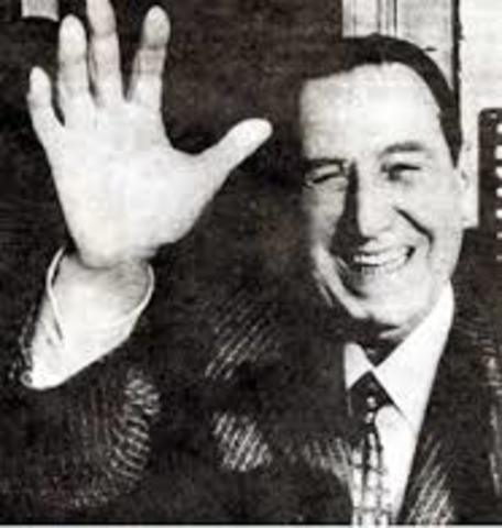 El General Perón asume por 3ra vez