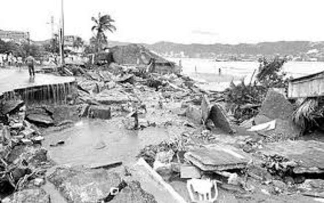 Acapulco, huracán Paulina