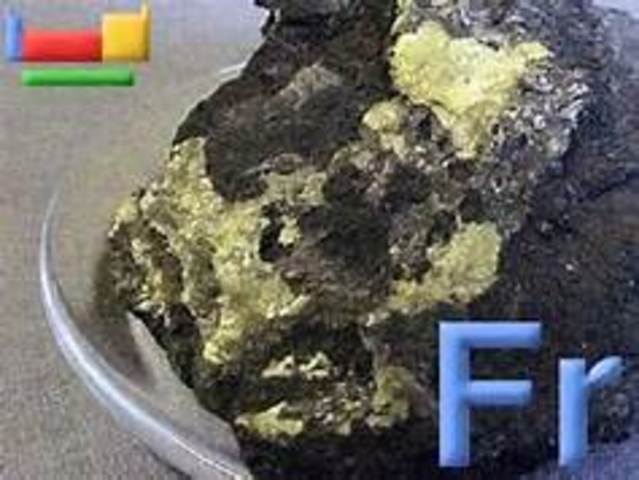 Se descubre el francio