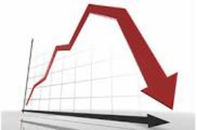 Decrecimiento en el mercado