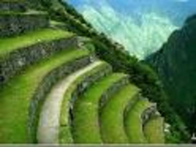 Terrazas o Andenes Incas
