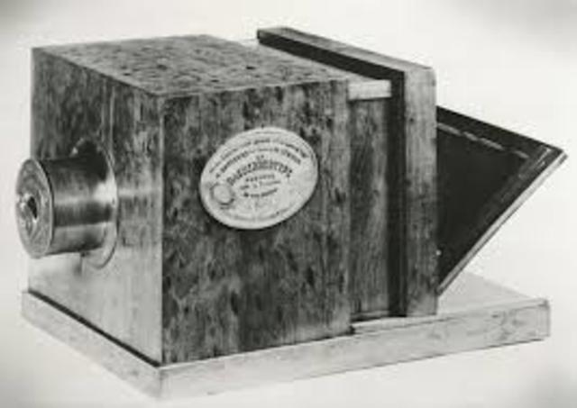 Invención de la fotografía.