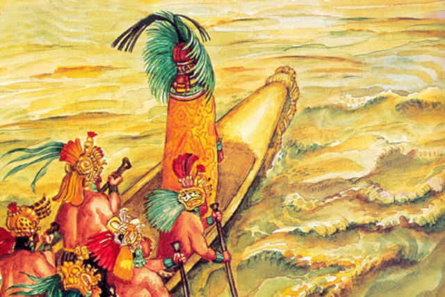 Intercambio Comercial Maya