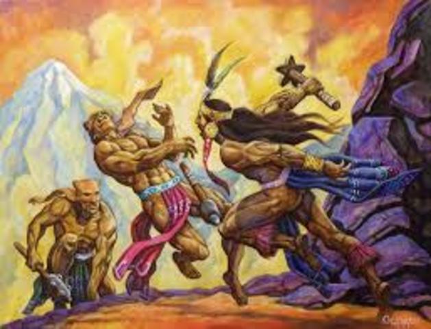 Incas entran en conflicto contra otras tribus