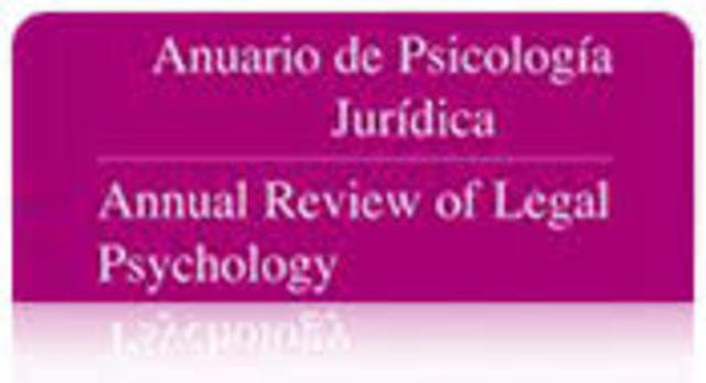 Aparece el anuario de psicología  jurídica