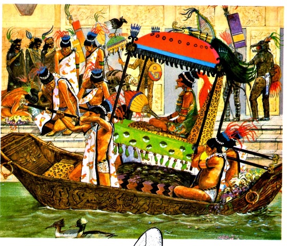 Florecimiento de la cultura azteca mesodermica.