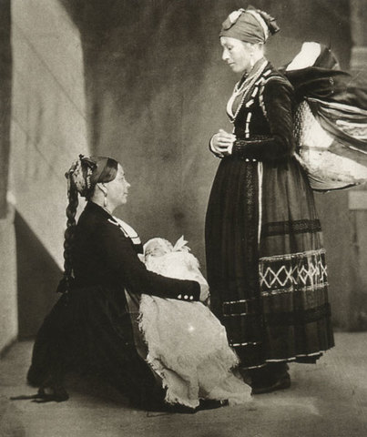 Las nodrizas al cuidado de los niños