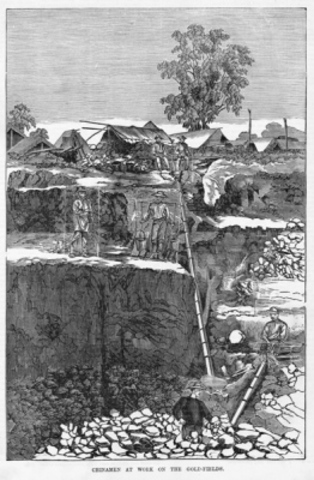 Chinese Diggers Victimised on the Gold Fields