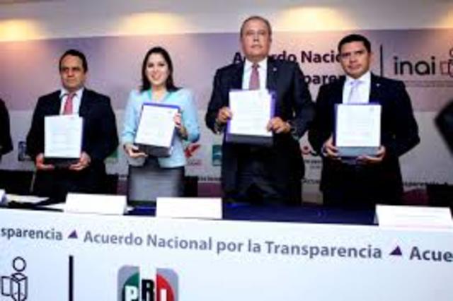 Primer acuerdo de transparencia