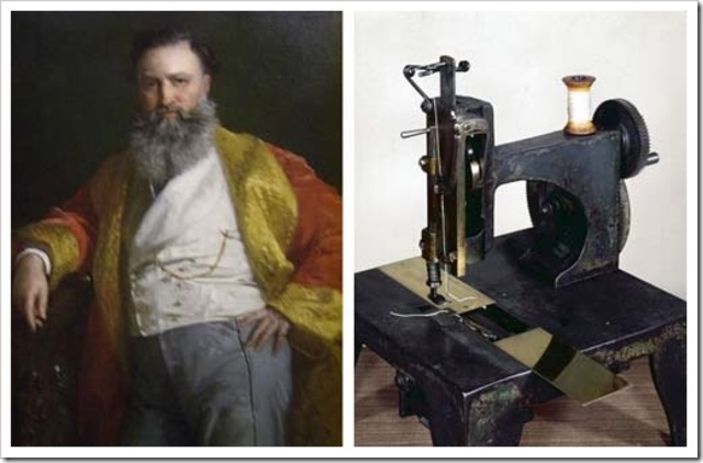 Isaac Singer inventa la maquina de coser