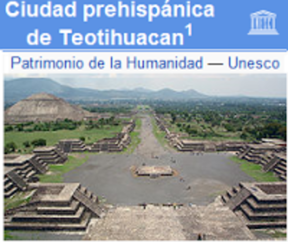 Inicia la Cultura Teotihuacana