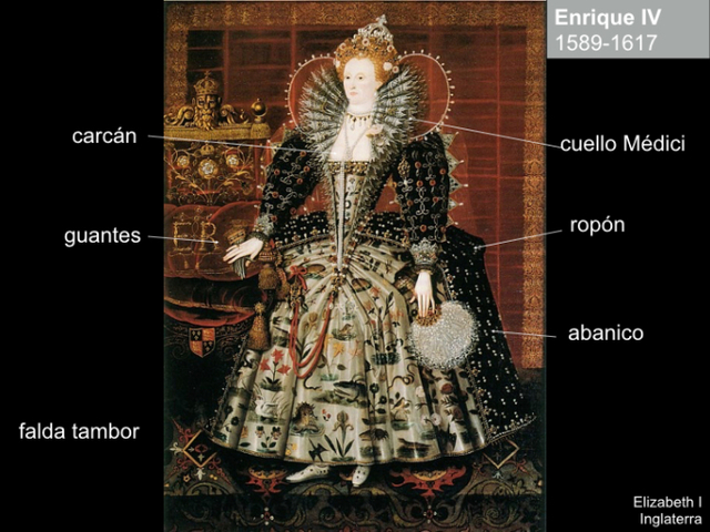 Vestimenta Barroca Femenina