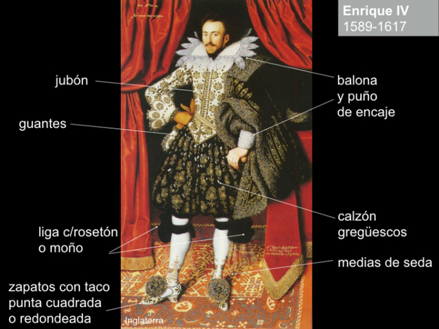 Vestimenta Barroca Masculina