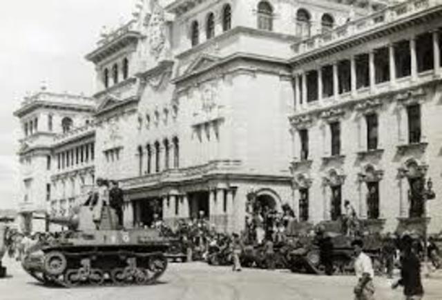 dictadura por Jorge Ubico