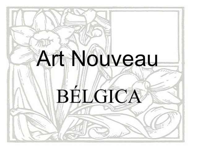 ART NOUVEAU EN BÉLGICA