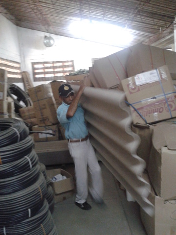 Entrega de ayudas Manaure La Guajira