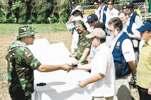 Salvatore Mancuso se desmovilizó como jefe del bloque Catatumbo