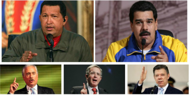 Tensión diplomática entre los gobiernos de Colombia y Venezuela.