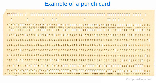 Punch Cards