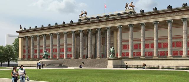 Altes Museum:V.Humboldt,Schinkel,Waagen e Von Ruhmor