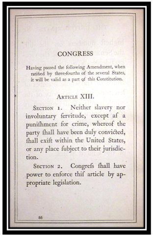 Thirteenth Amendment