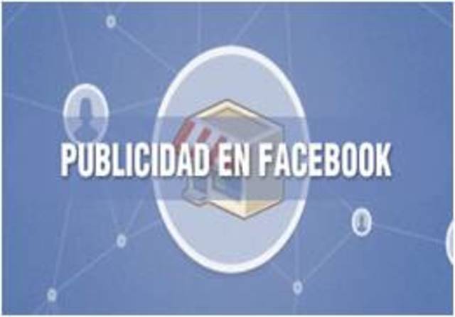 Aparece la publciciad en Facebook.