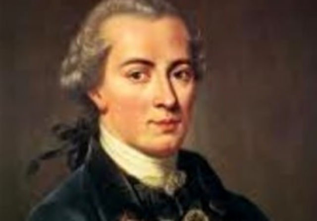 IMMANUEL KANT (1770)