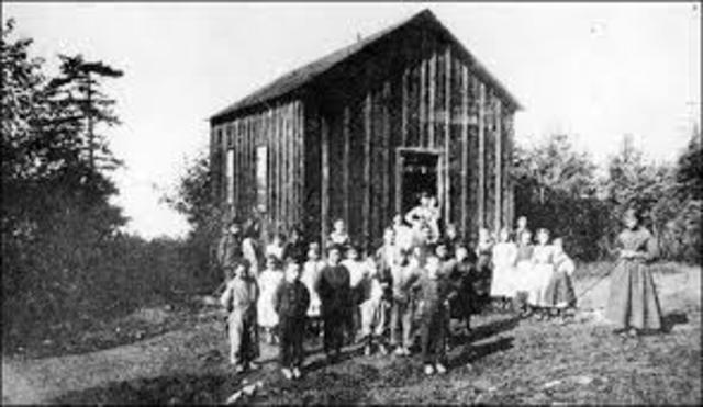 Free Elementary Schools began in all states
