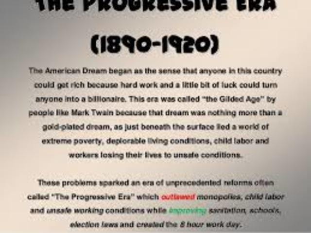 Progressive Movement Began