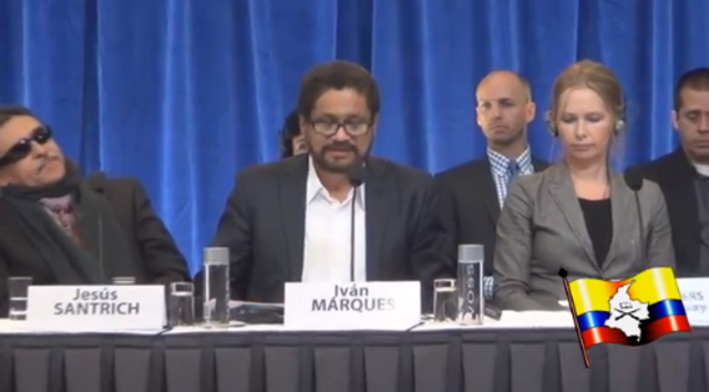 Mesa oficial  de la negocioso en Oslo.